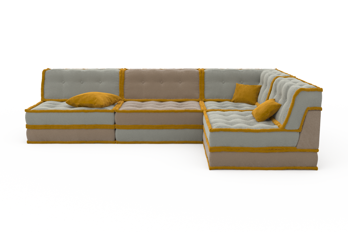фото Модульный диван Куба от фабрики Bottega